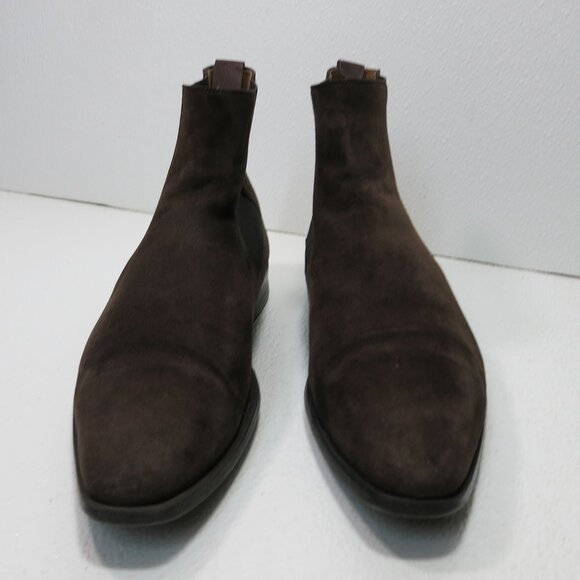 Magnanni Suede Leather Chelsea Casual Dress Boots Men\'s Footwear Shoes sz 39 7